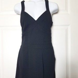 Express Black Romper Mini Dress